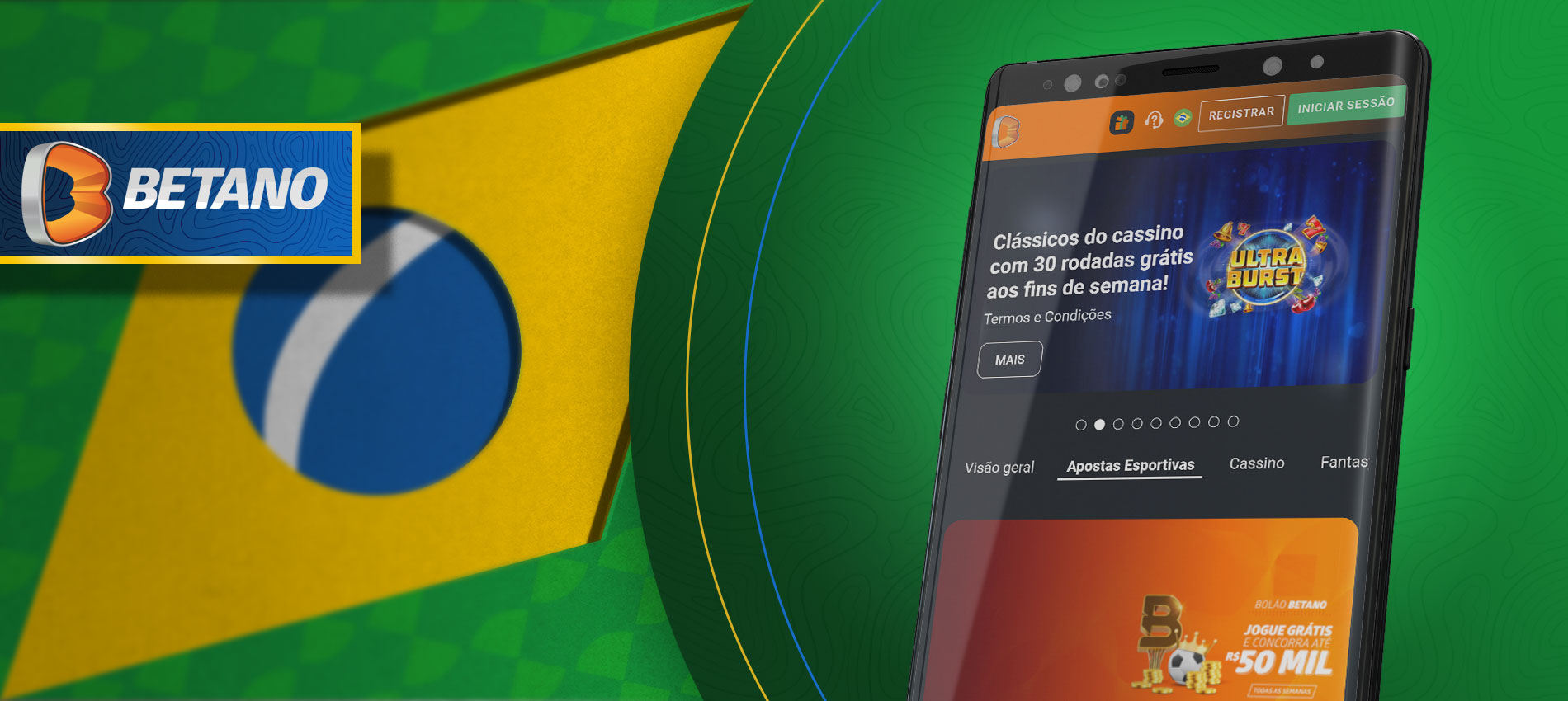Uma das melhores casas de apostas entre outras aplicações brasileiras - betano.