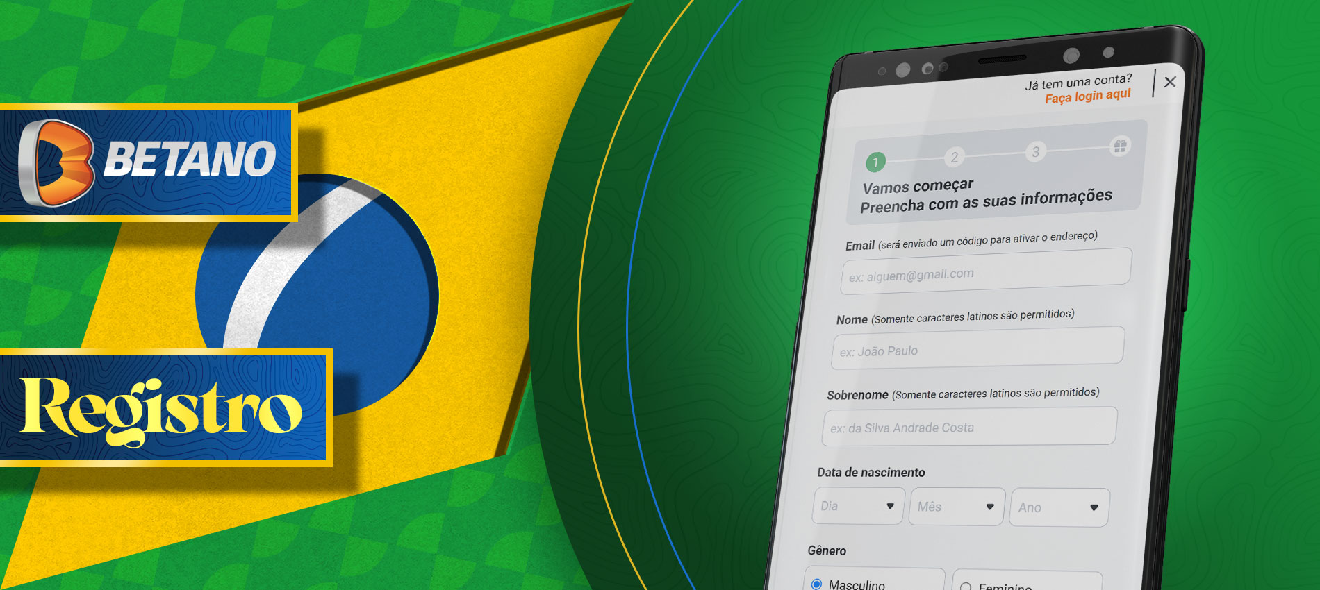 Como abrir uma conta no app betano passo a passo