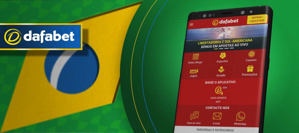 Uma das melhores casas de apostas entre outras aplicações brasileiras - Dafabet.