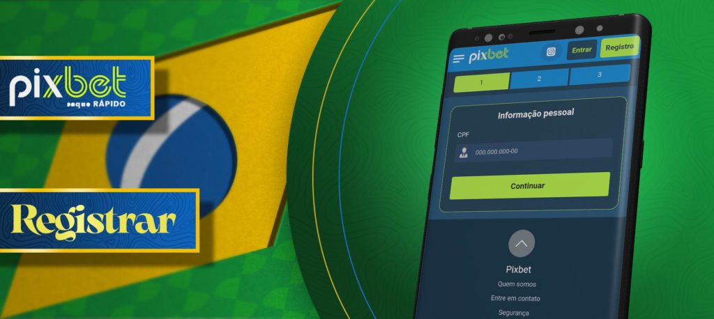 Como inscrever-se na aplicação móvel Pixbet no Brasil
