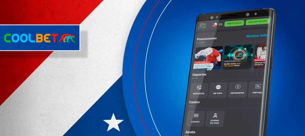 Coolbet Android aplicación de apuestas para Colombia