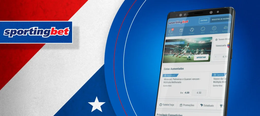 Aplicación móvil de la casa de apuestas Sportingbet en Chile