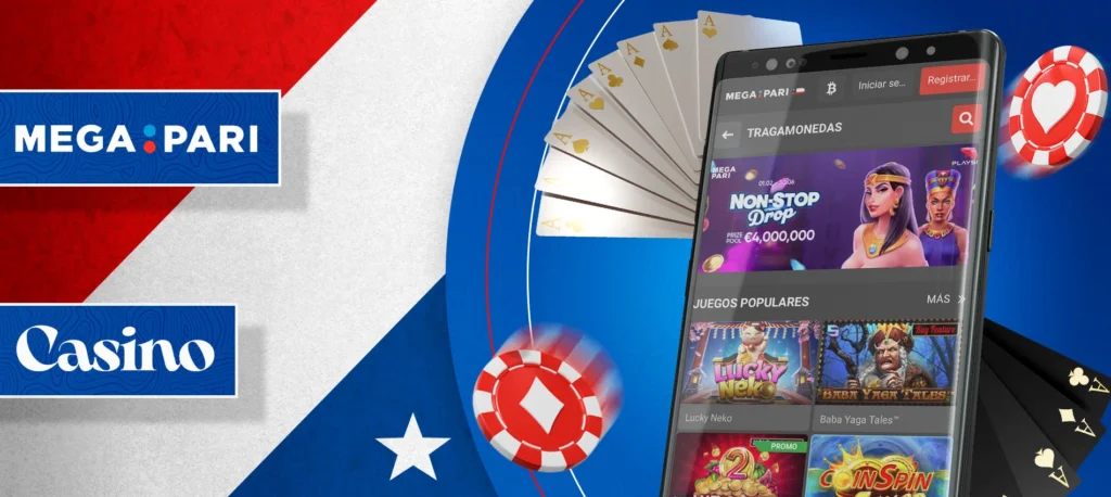 Todos los juegos de casino de la aplicación móvil de Megapari