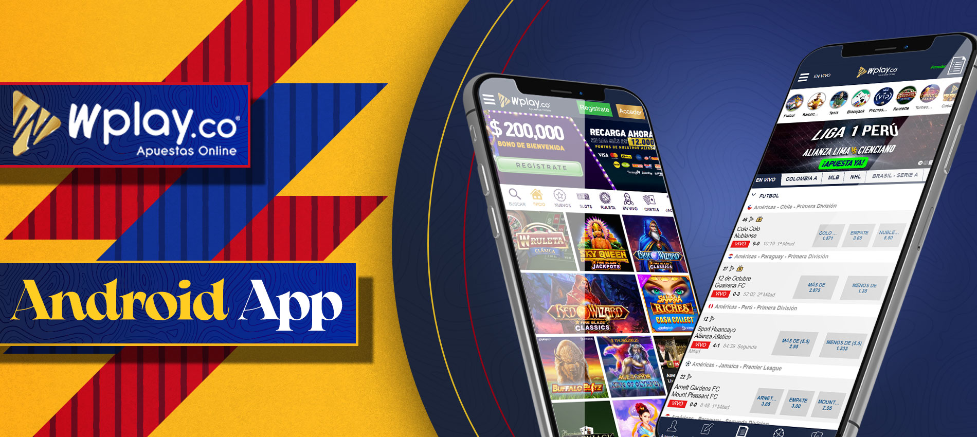 Detallada la guía de descarga de wbet android.