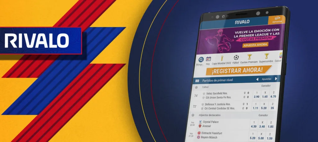 La aplicación Rivalo es una de las mejores aplicaciones para los jugadores colombianos.