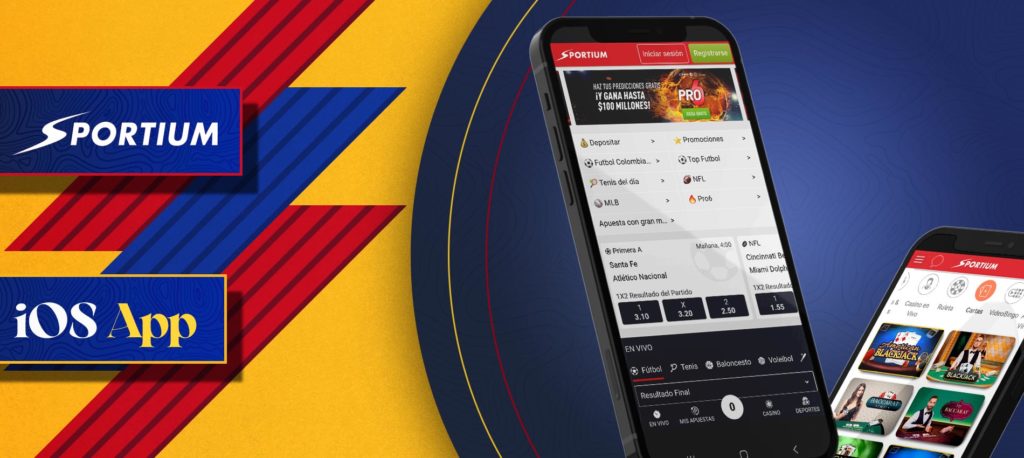 Cómo descargar la aplicación de Sportium para iOS en Colombia