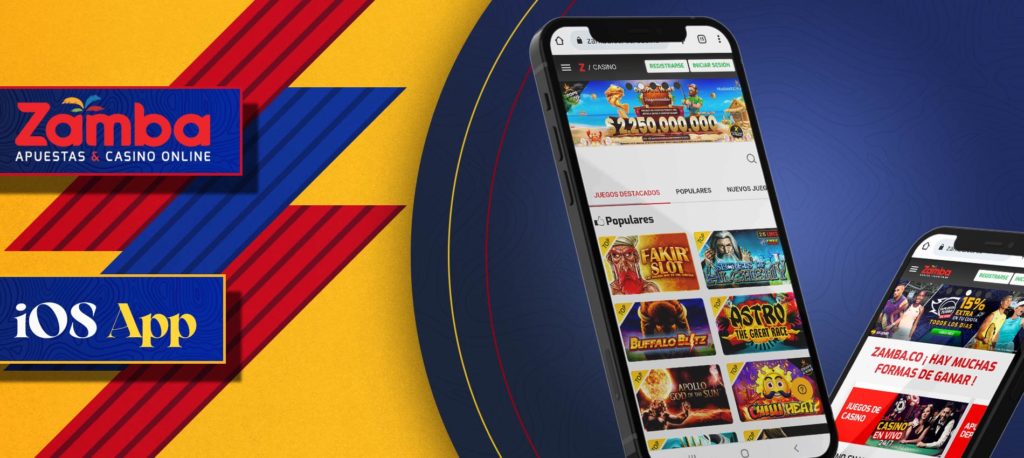 Cómo descargar la aplicación de Zamba para iOS en Colombia