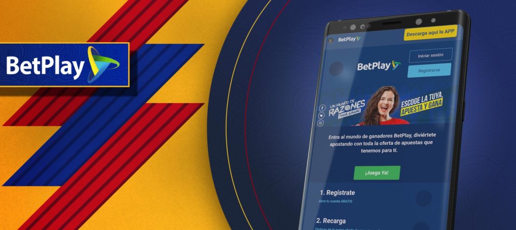 Betplay Android aplicación de apuestas para Colombia