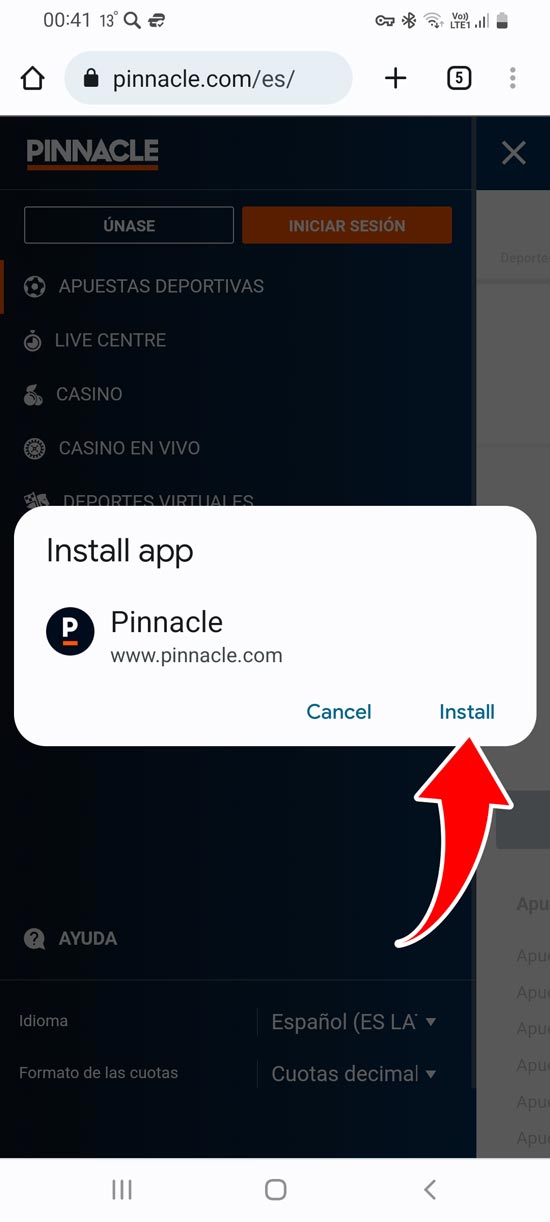 Pulsa añadir y el acceso directo a la aplicación aparecerá en la pantalla de inicio, paso 3