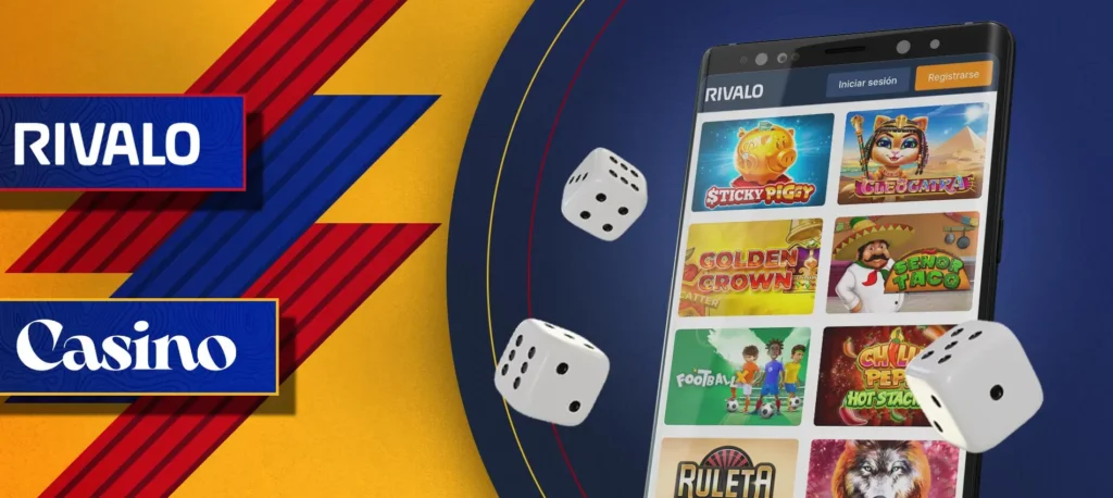 Revisión de los juegos de casino en la aplicación móvil Rivalo Colombia