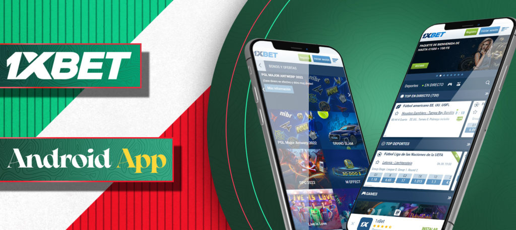 Instrucciones para instalar la app de 1xbet para Android