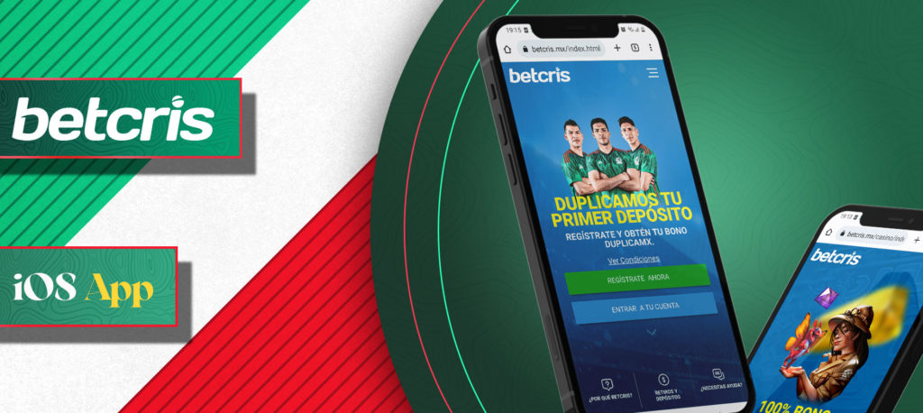 Instrucciones para descargar la aplicación móvil de Betcris para iOS en México