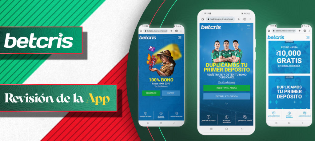 Cómo descargar la aplicación móvil de Betcris para Android en México
