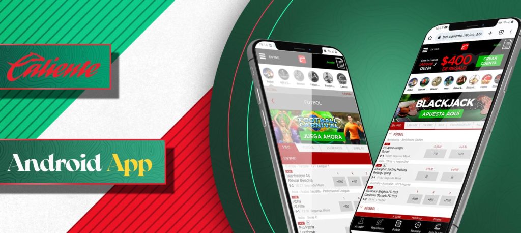 Instrucciones para descargar la aplicación móvil de Caliente para Android en México