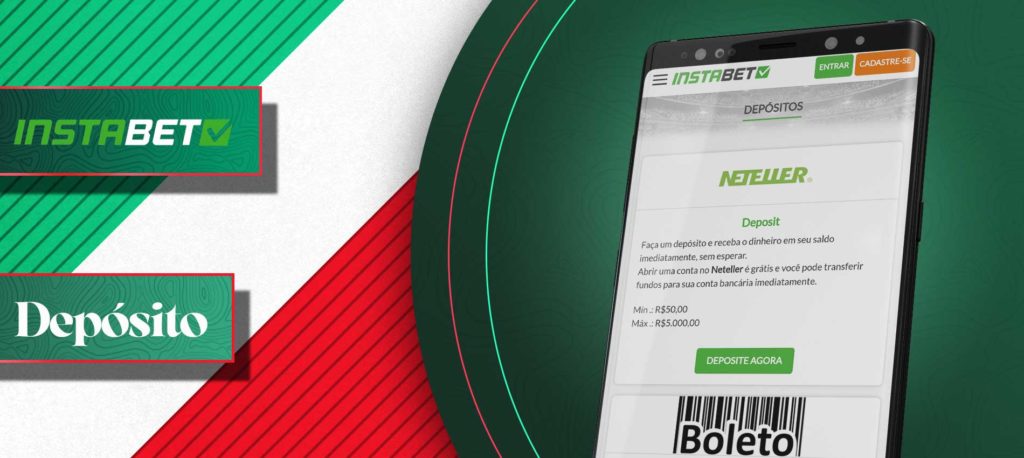 Todos los métodos de depósito y retiro en Instabet México
