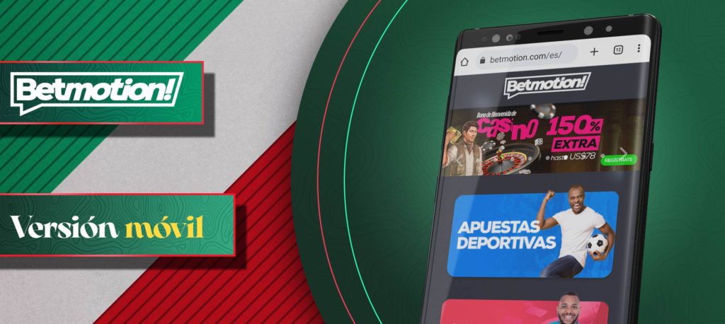 Todas las ventajas y desventajas de la versión móvil de Betmotion en México