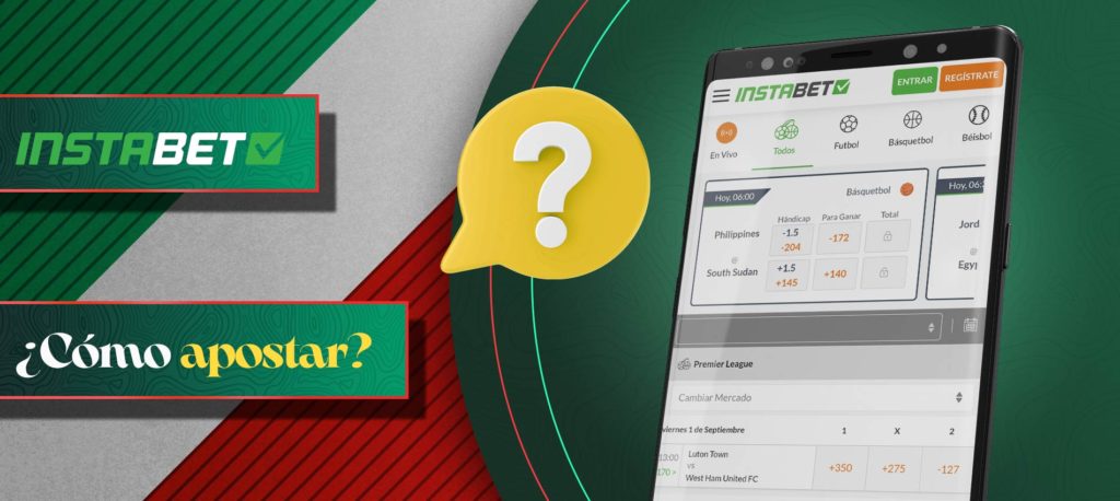 Cómo apostar a deportes online en la app móvil de Instabet para Android?