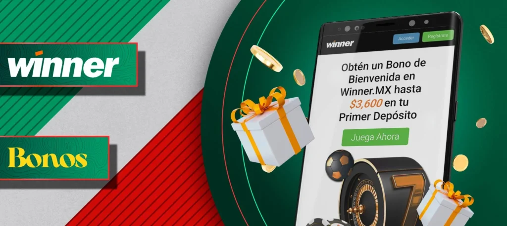 ¿Qué promociones de bonificación ofrece la casa de apuestas Winner? 