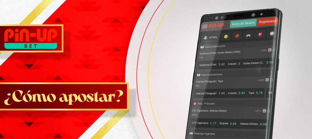 ¿Cómo apostar y ganar en la aplicación móvil Pin Up para android?