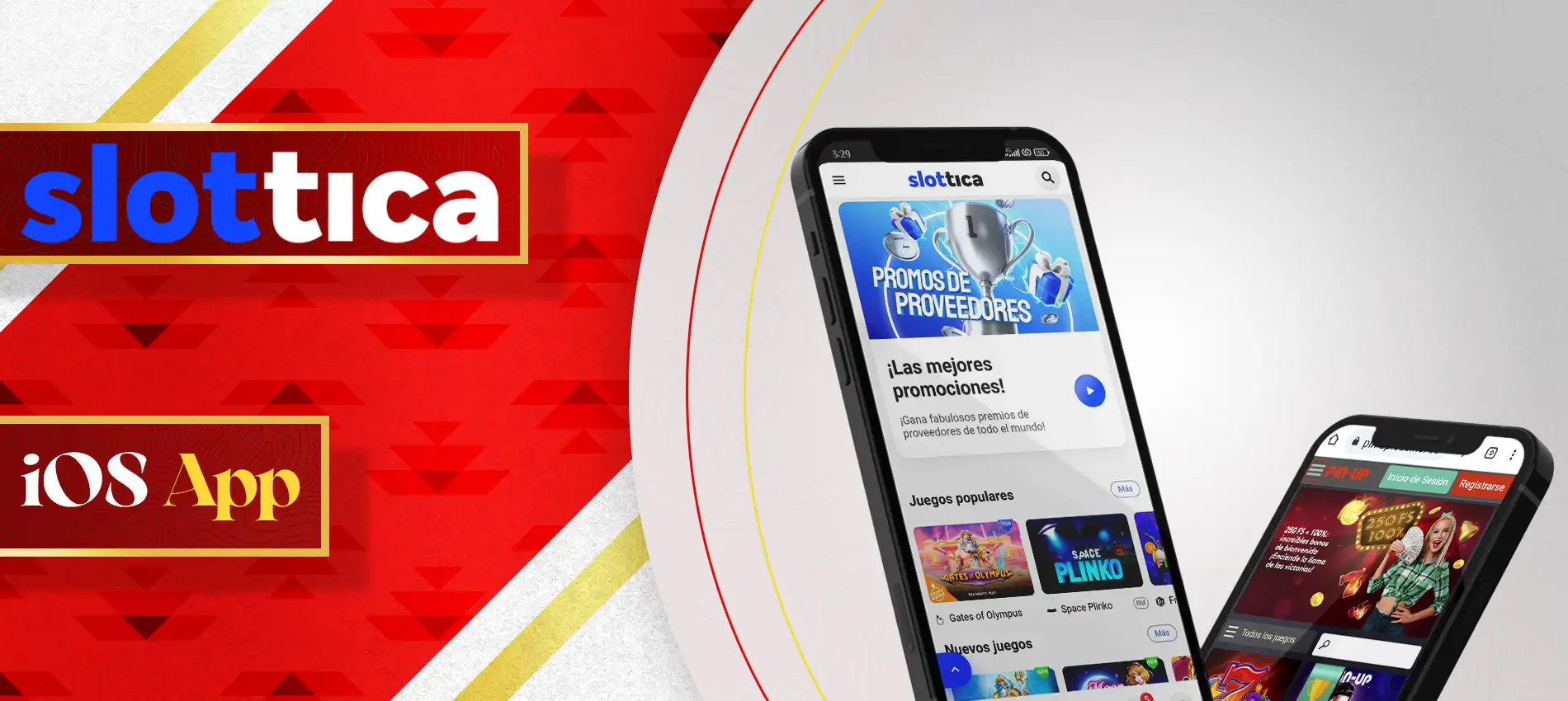 ¿Cómo descargo la aplicación Slottica en iOS?