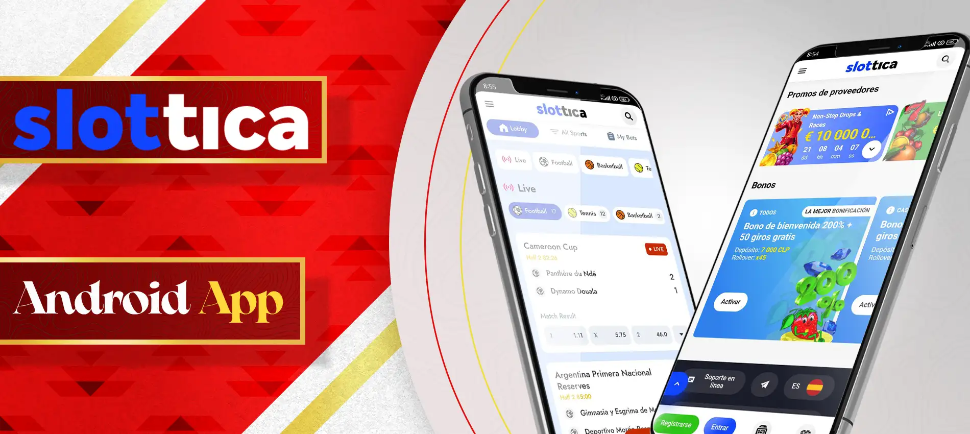¿Cómo descargo la aplicación Slottica en Android?