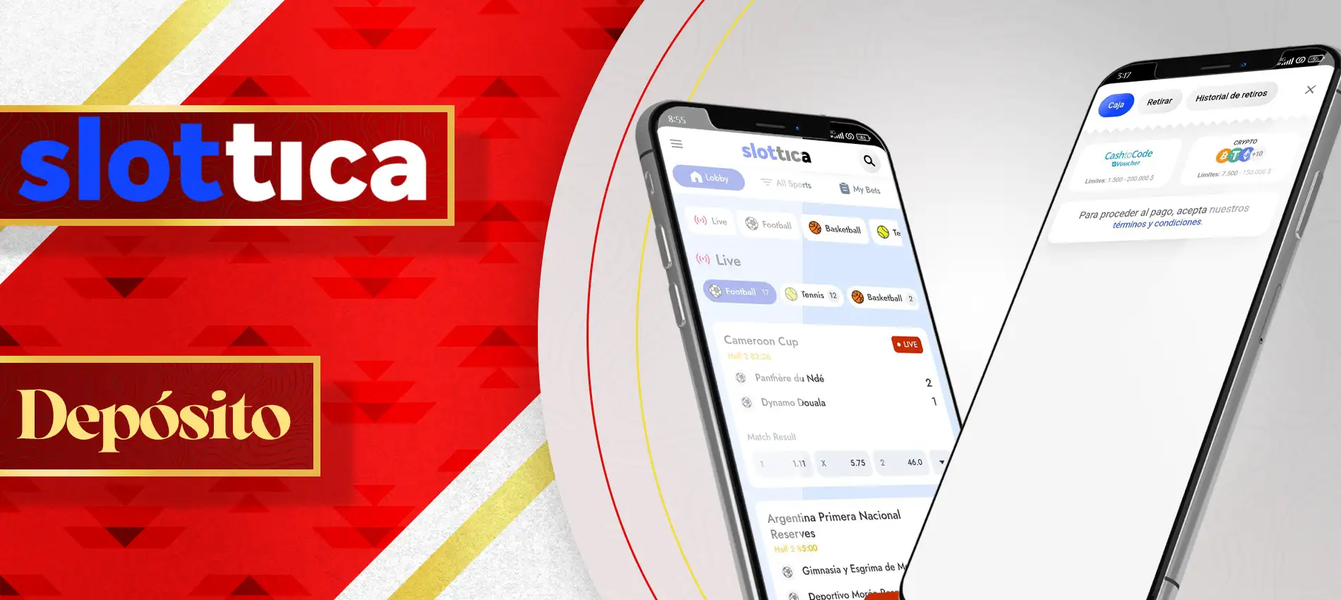 ¿Cómo hacer una apuesta en la aplicación Slottica?