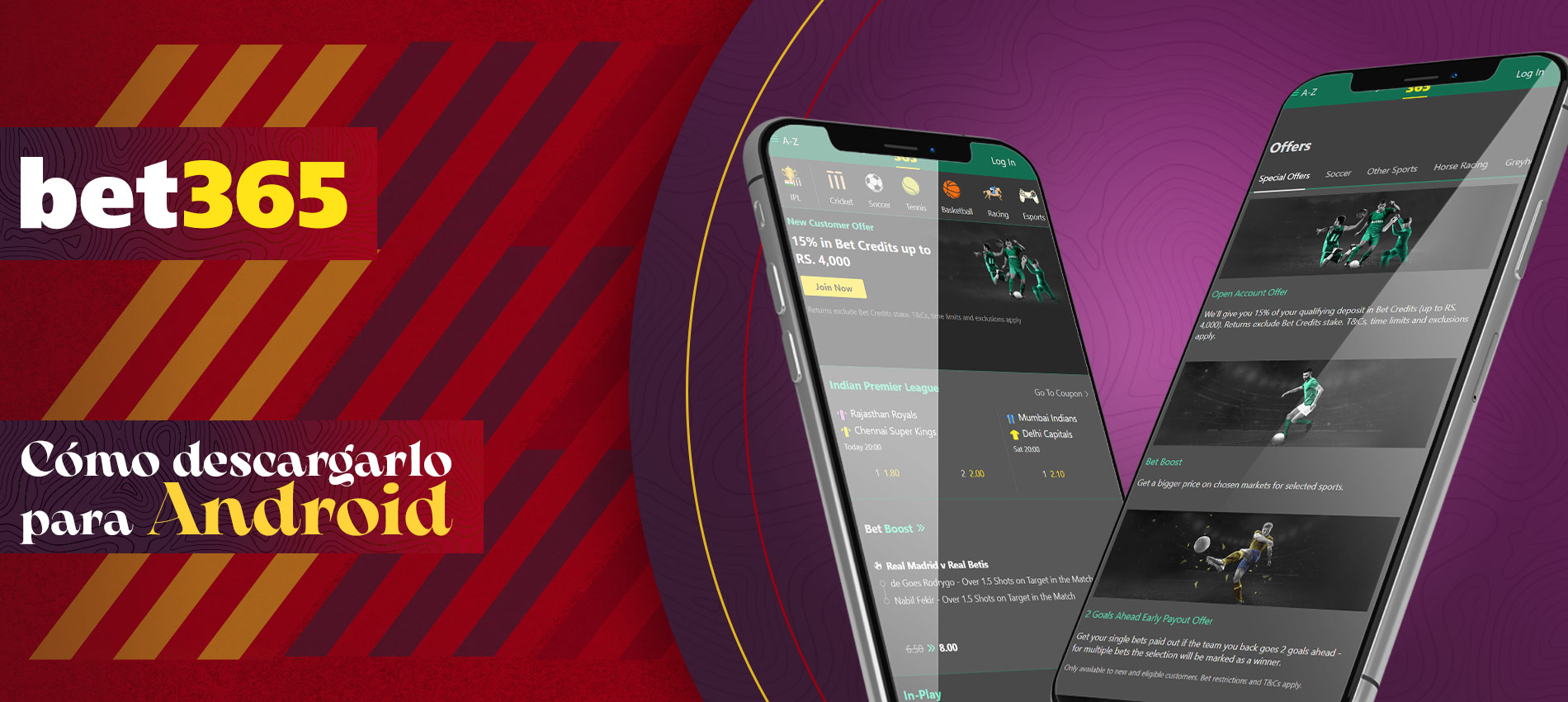 Pasos para descargar la aplicación de Bet365 en Android