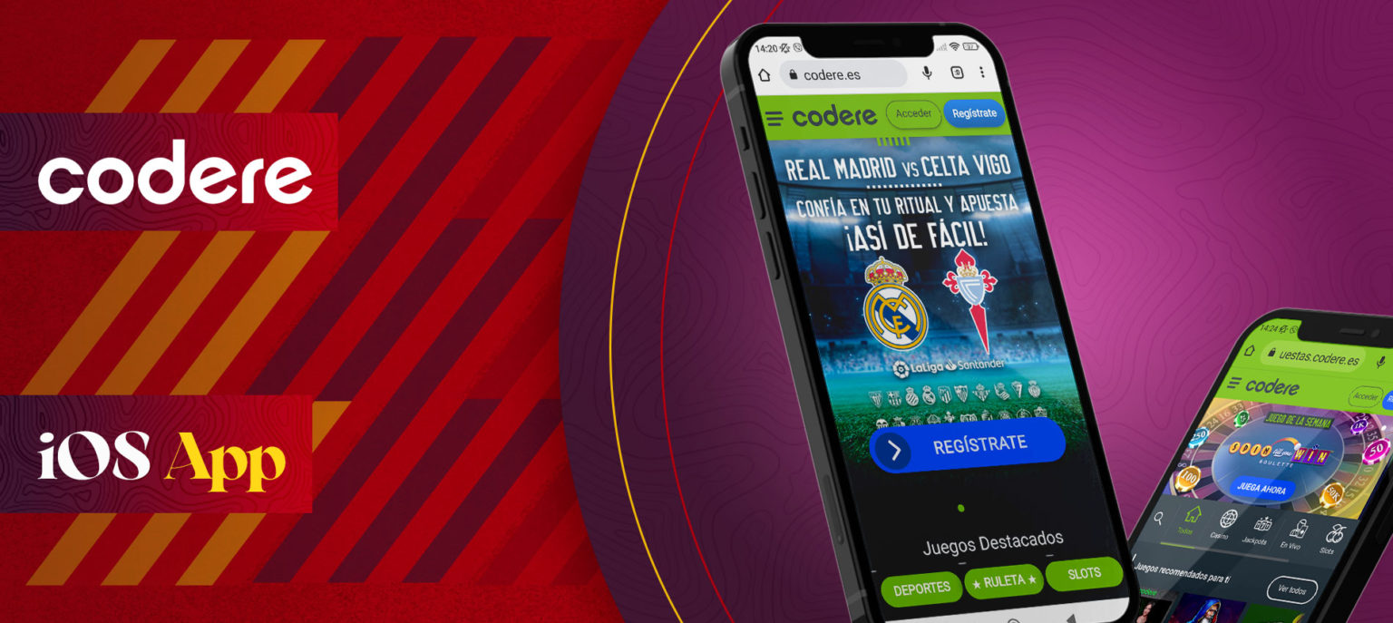Codere App: Descárgala Gratis en tu Móvil iOS o Android para Apostar