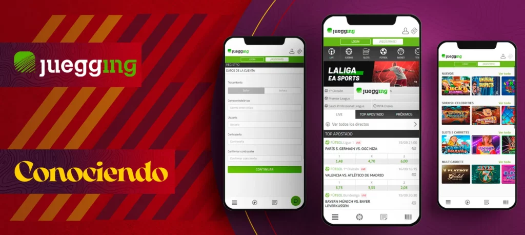 Reseña sobre la aplicación móvil de la casa de apuestas Juegging en España
