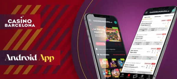Captura de pantalla de la app Casino Barcelona en Android