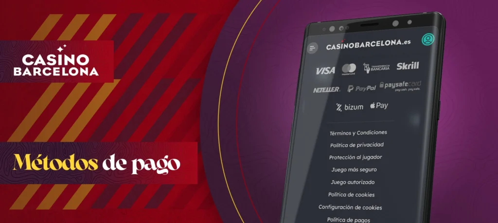 Cómo hacer tu primer depósito en la aplicación móvil de Casino Barcelona